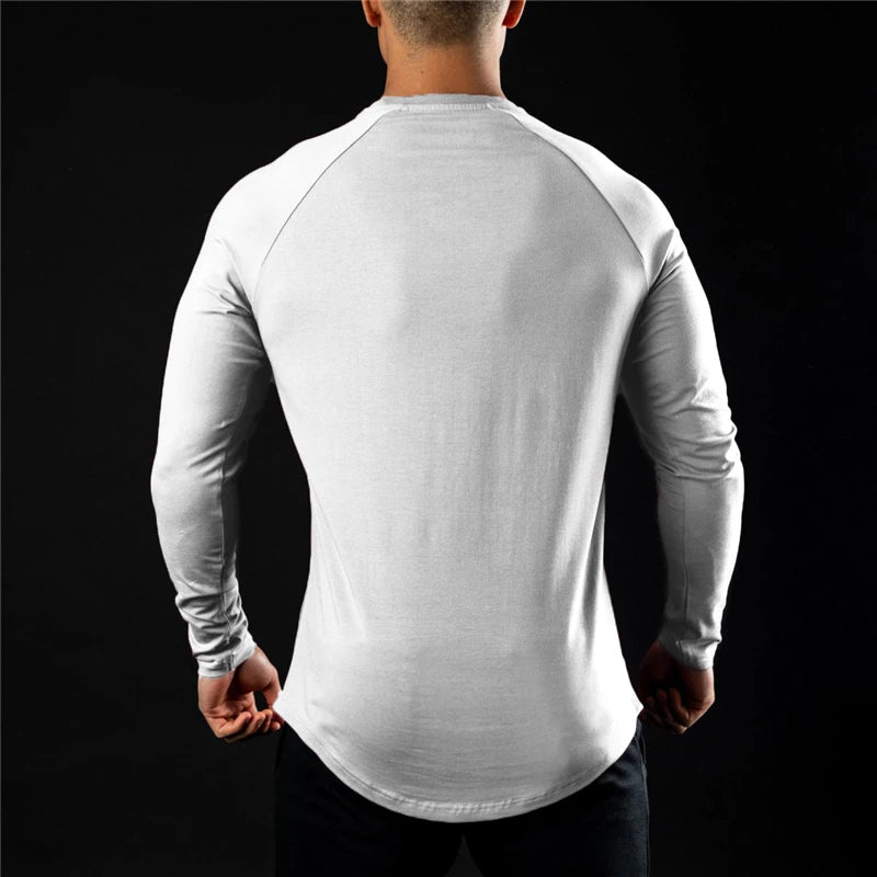 White Hyperflex Sport Long Sleeve T-Shirt