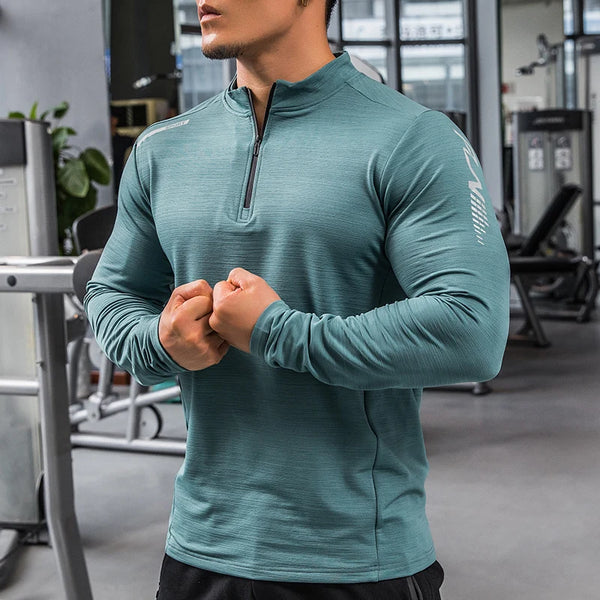 Lethal Green Compression Long Sleeve T-Shirt