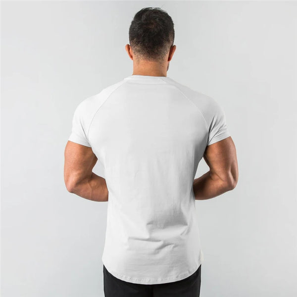 White Just Gym T-Shirt