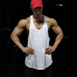 White Pro Formance Tank Top