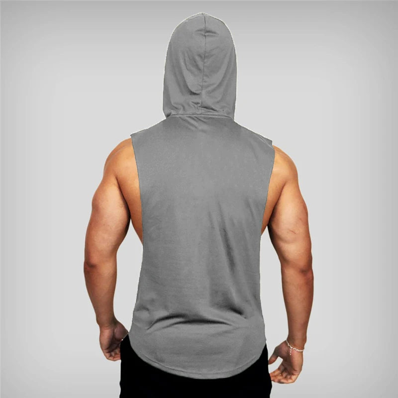 Grey Stringer Tank Top