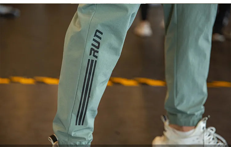 Light Green Endurance Running Joggers