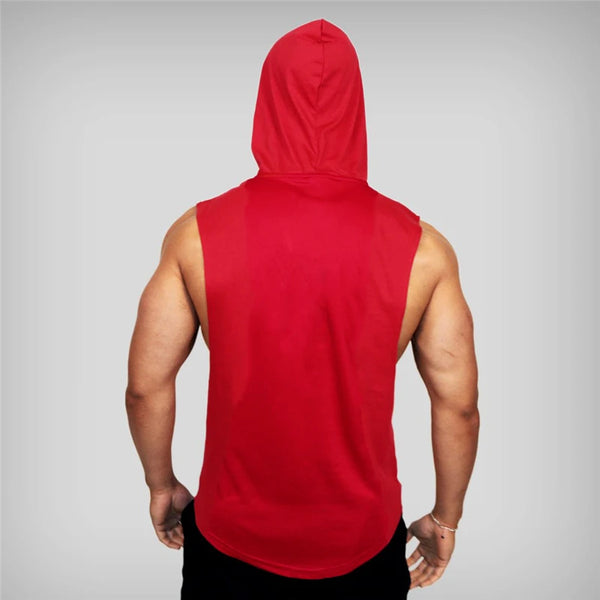 Red Stringer Tank Top