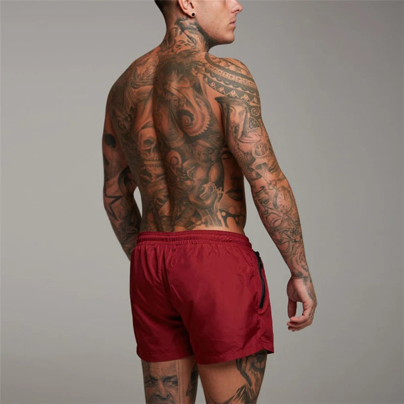 Red MuscleGuys Shorts 2.0