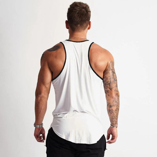 White Active Core Tank Top