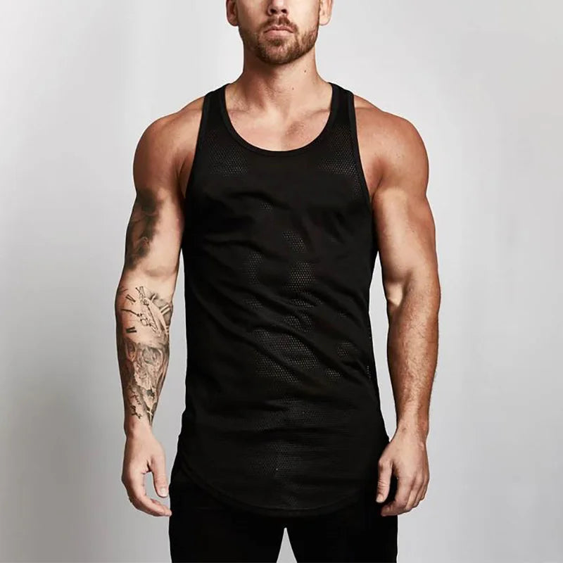 Black MG Core Tank Top