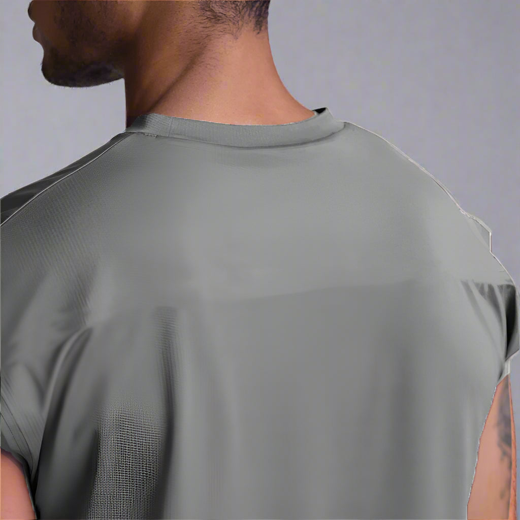 Grey Iron Core Tank Top