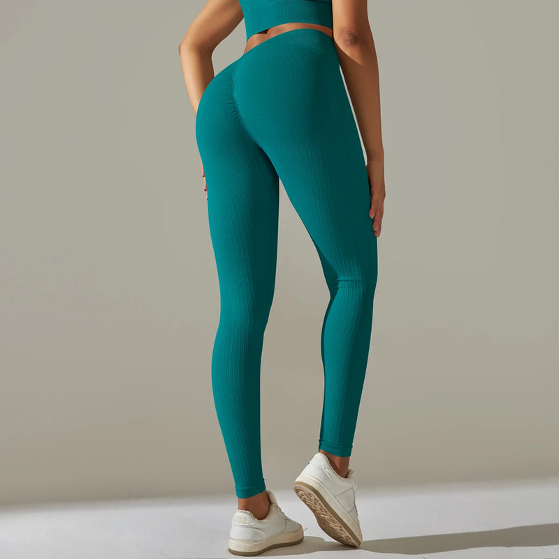 Green Marl Essentials Leggings