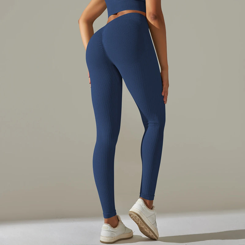 Navy Blue Essentials Leggings