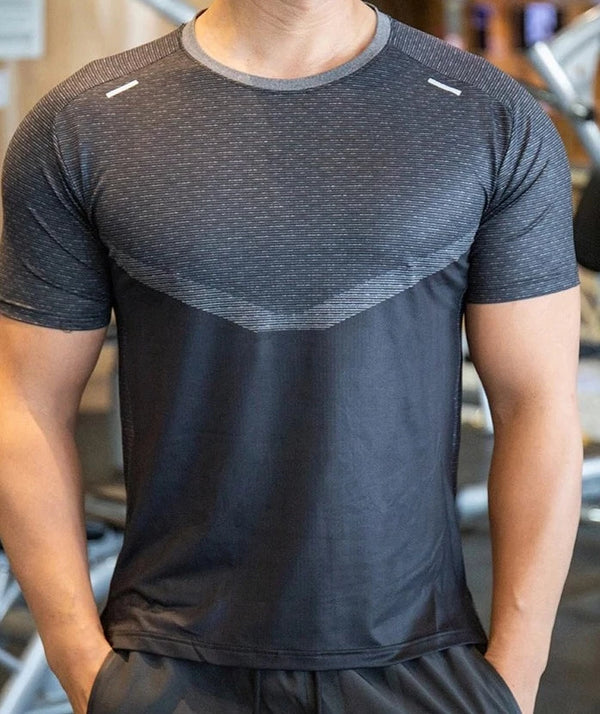 Black/Deep Grey StrengthWave T-Shirt