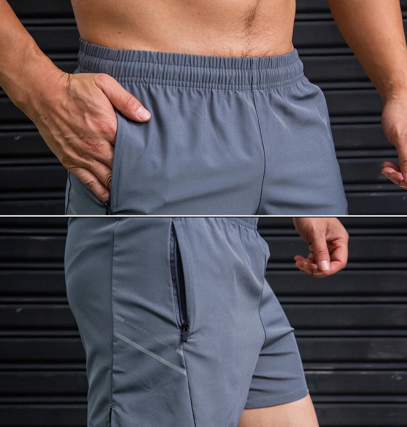 Space Grey Athletic Moving Shorts