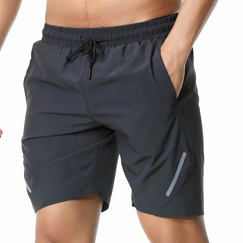 Grey Prime Running Shorts