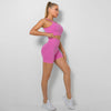 Rose Ribbed Sports Set