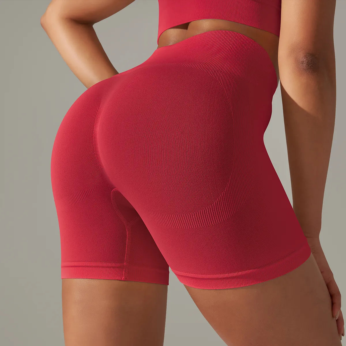 Candy Red Effortless Seamless - ActiveOne 2.0 Shorts