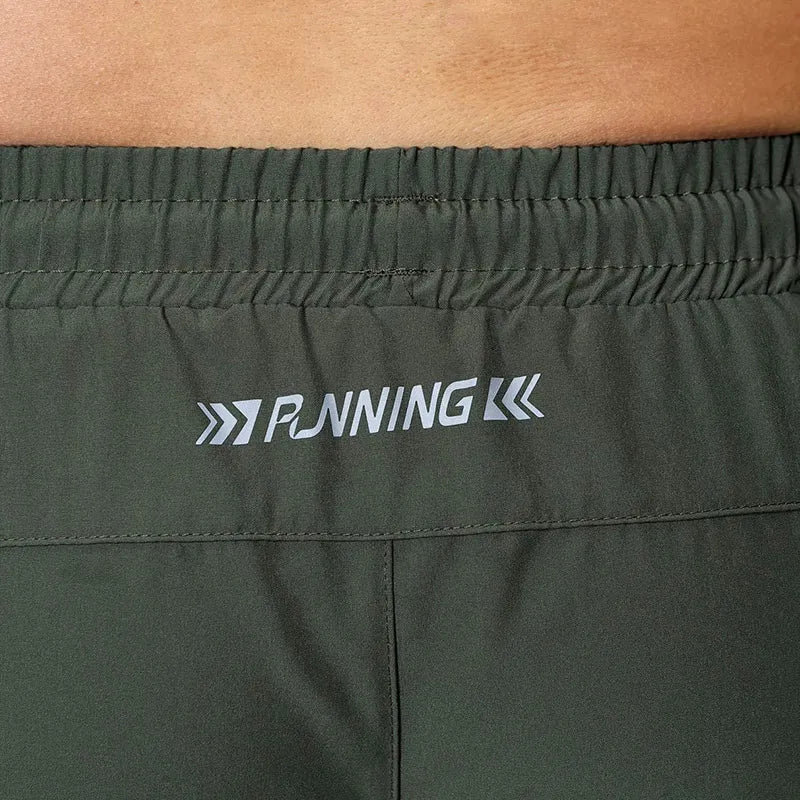 Olive Prime Running Shorts