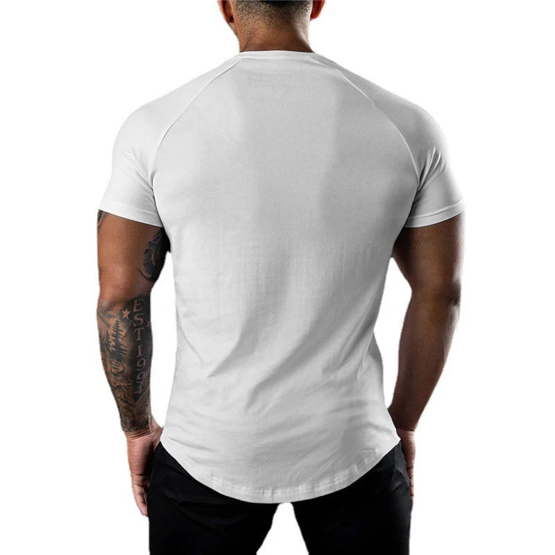 White MuscleGuys T-Shirt