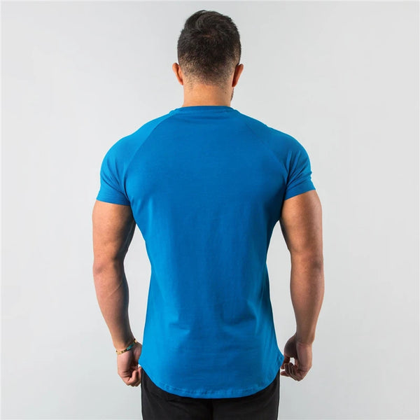 Blue Just Gym T-Shirt