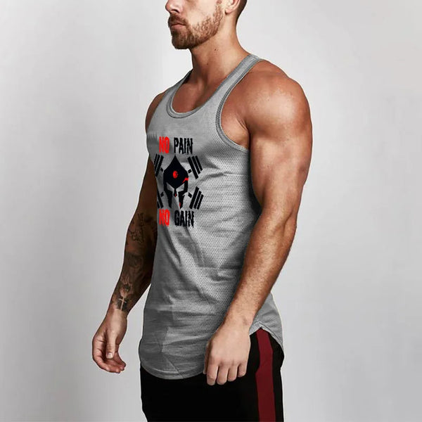 Grey Compression Tank Top