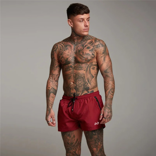 Red IronForm Shorts