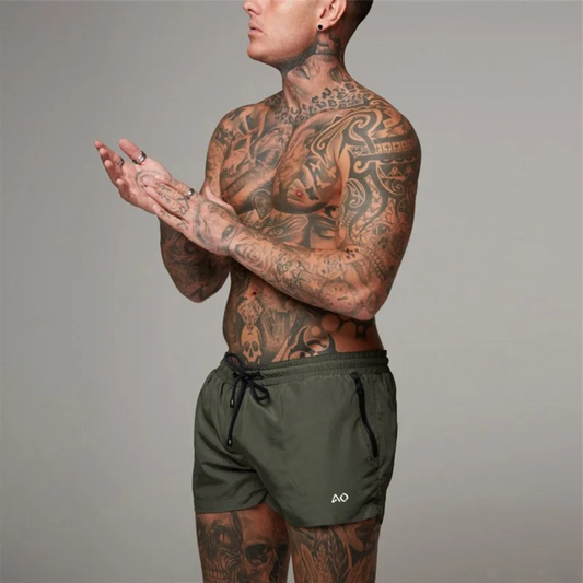 Green AlphaStride Shorts
