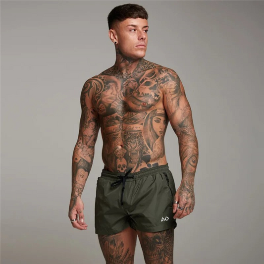 Green IronForm Shorts