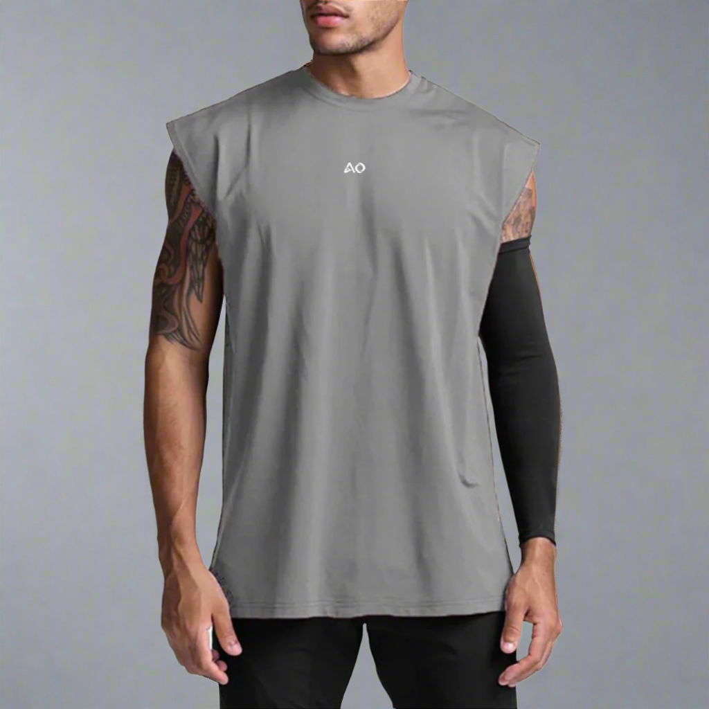 Grey Iron Core Tank Top