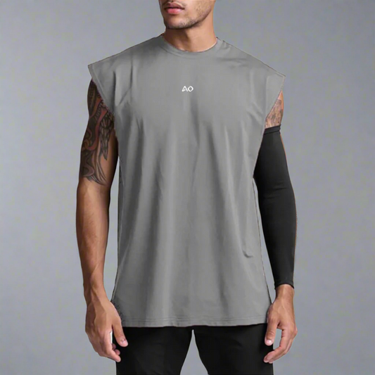 Grey Iron Core Tank Top