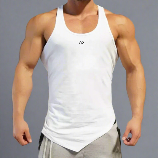 White Power Fit Tank Top