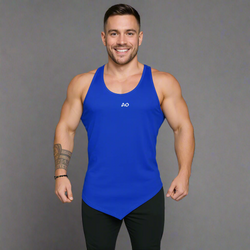Blue Power Fit Tank Top
