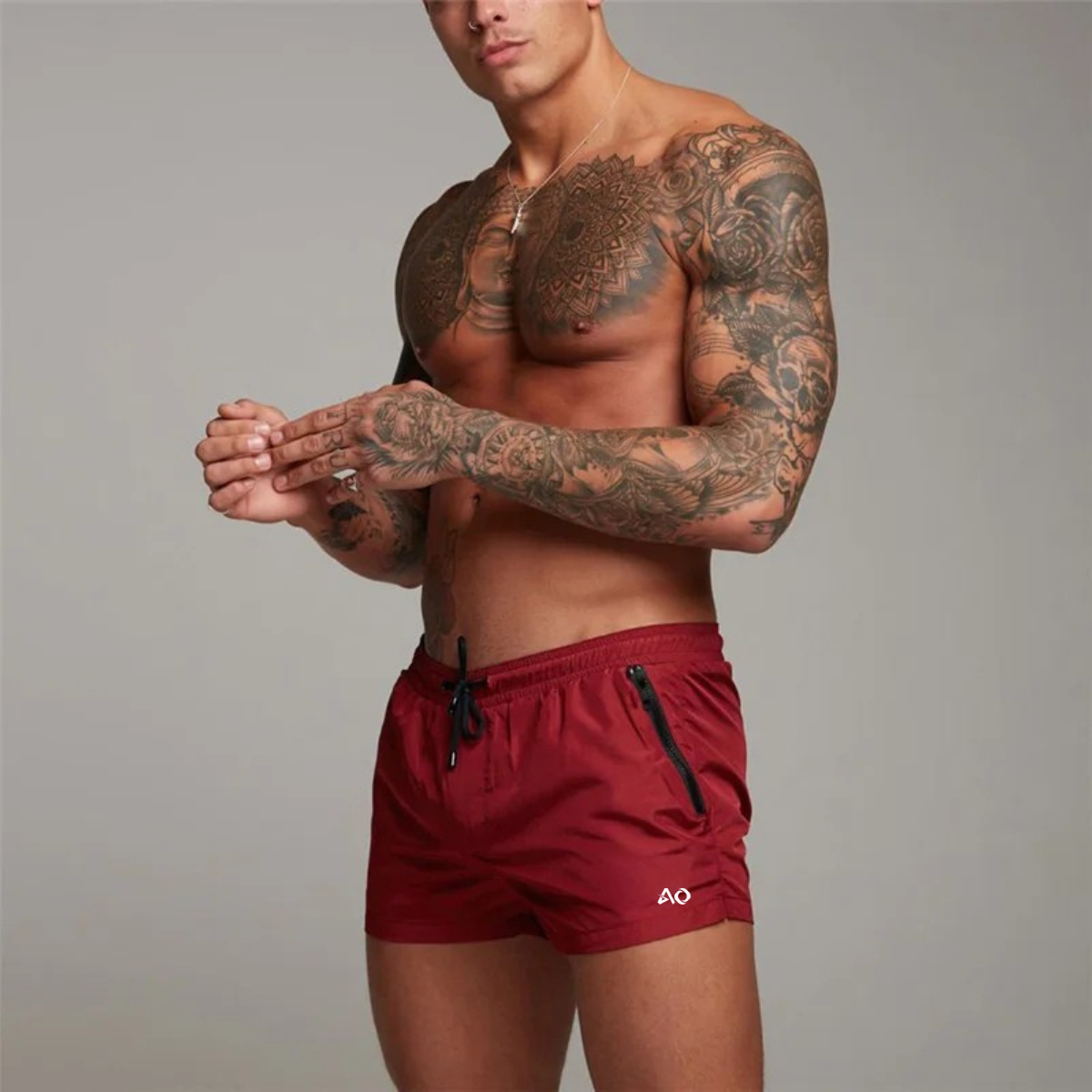 Red MaxRep Shorts