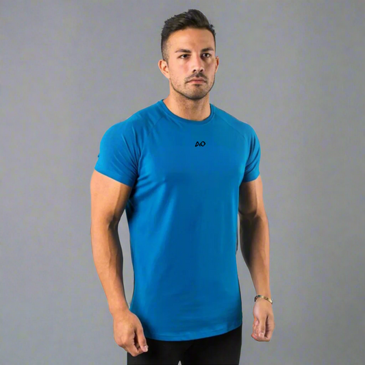 Blue Just Gym T-Shirt