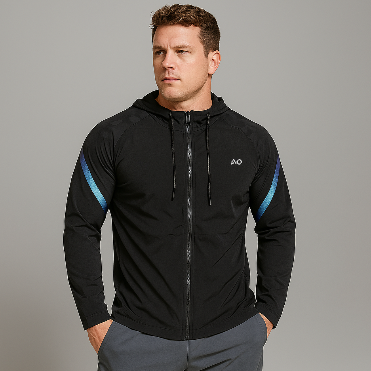 Black Energize Hoodie