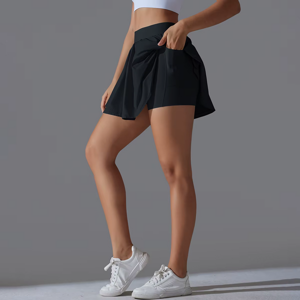 Black Power Active Skirt