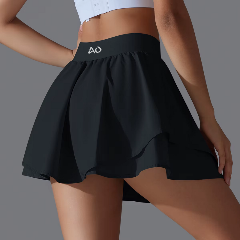 Black Power Active Skirt