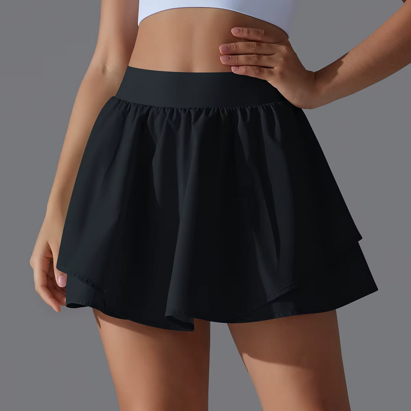 Black Power Active Skirt