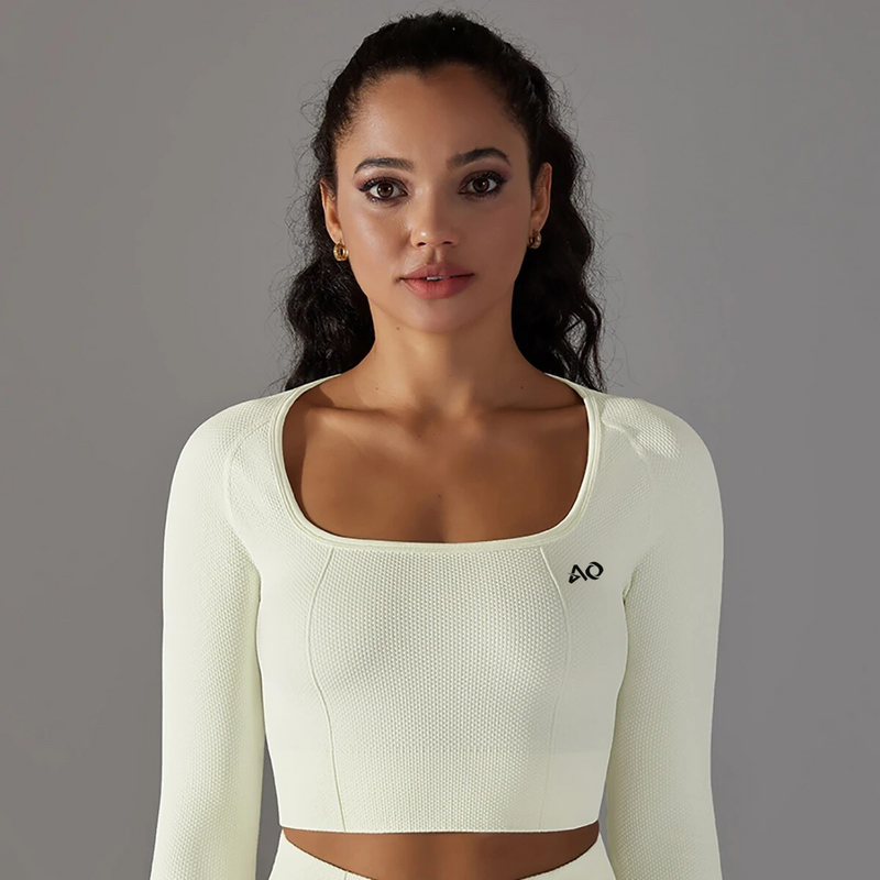 Ivory Serenity Long Sleeve Top