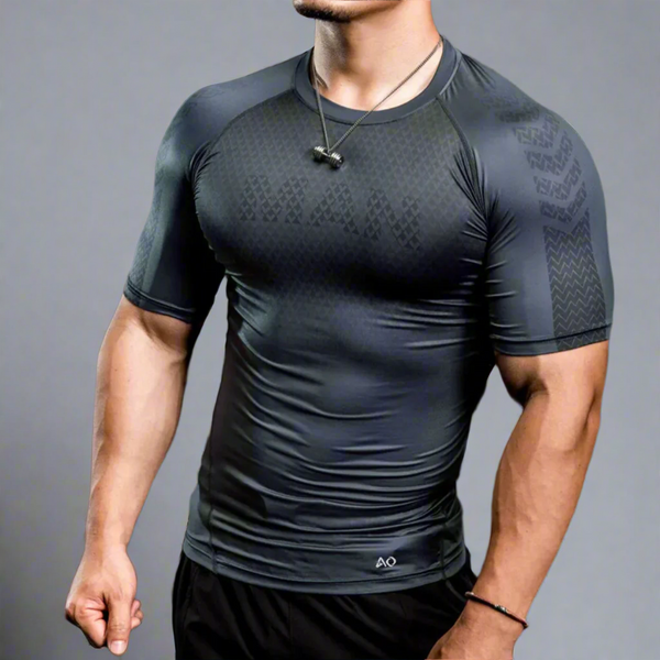 Deep Navy Compression Baselayer T-Shirt