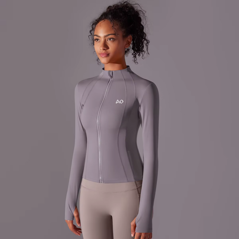 Moonstone Zip-Up Activewear Jacket