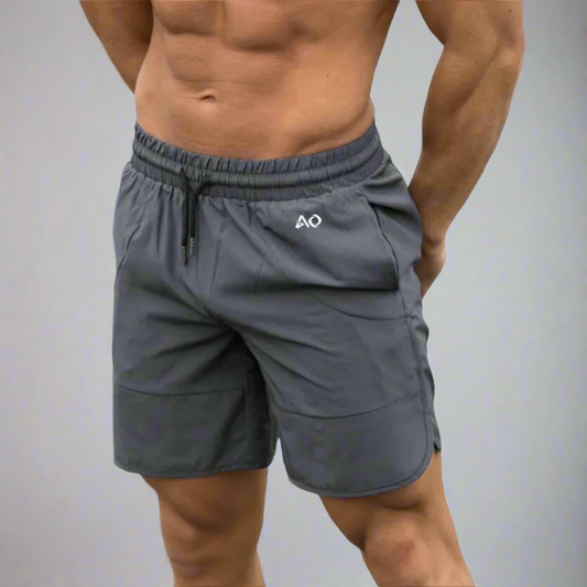 Gray Grip Shorts
