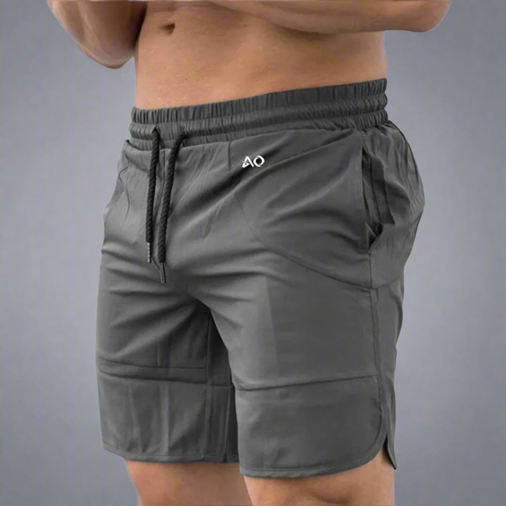 Gray Grip Shorts