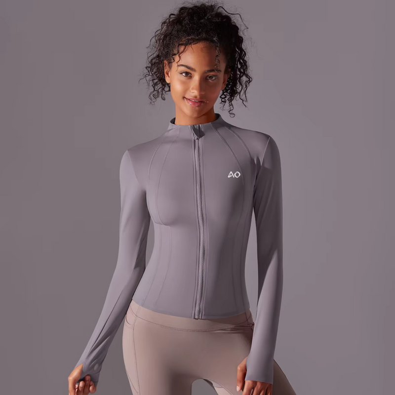 Moonstone Zip-Up Activewear Jacket