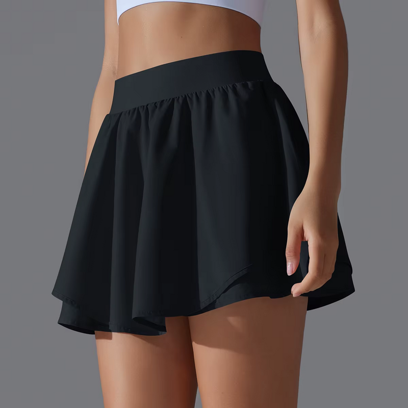 Black Power Active Skirt