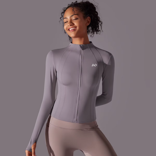 Moonstone Zip-Up Activewear Jacket