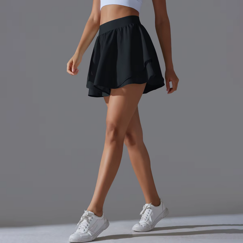 Black Power Active Skirt