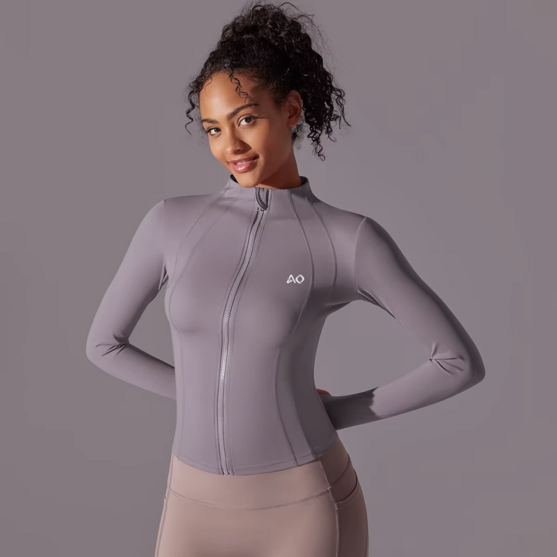 Moonstone Zip-Up Activewear Jacket