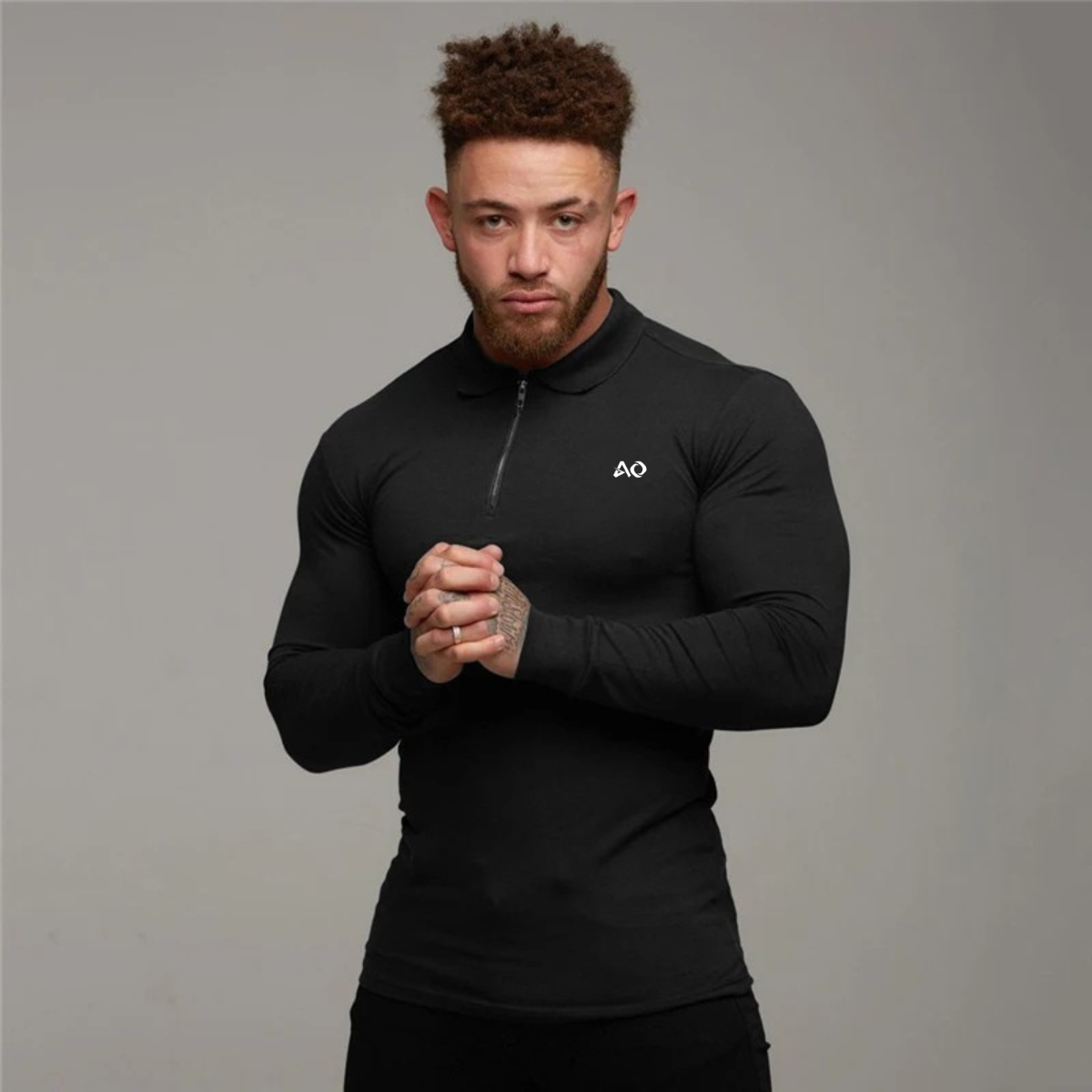Black Urban Long Sleeve T-Shirt