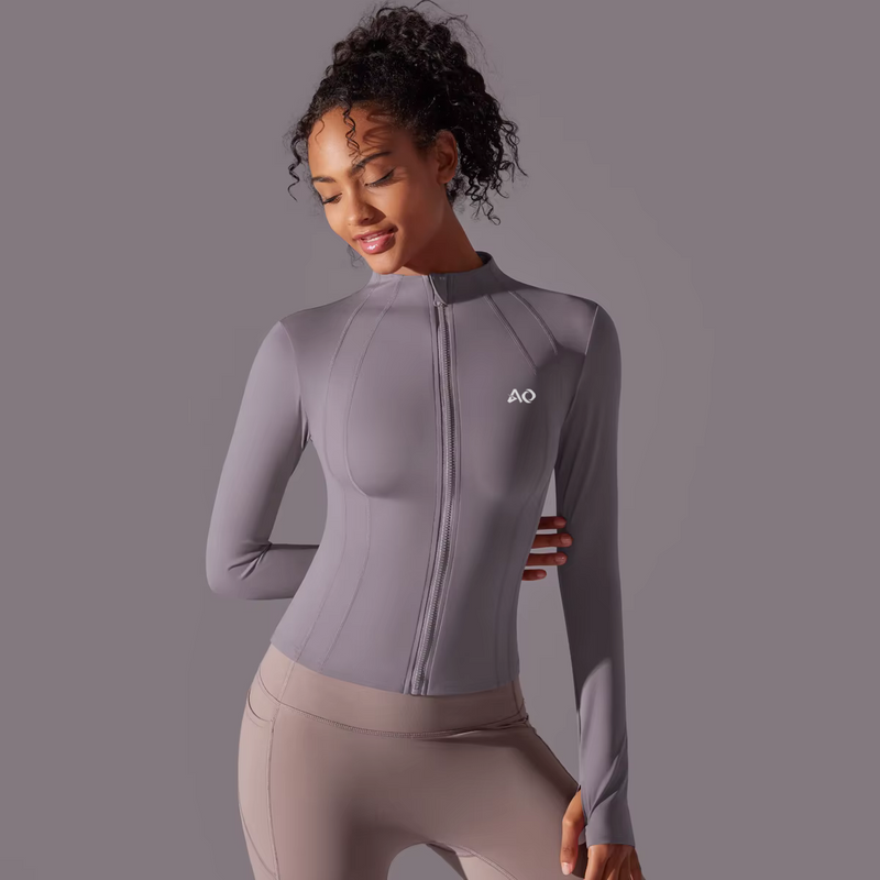 Moonstone Zip-Up Activewear Jacket