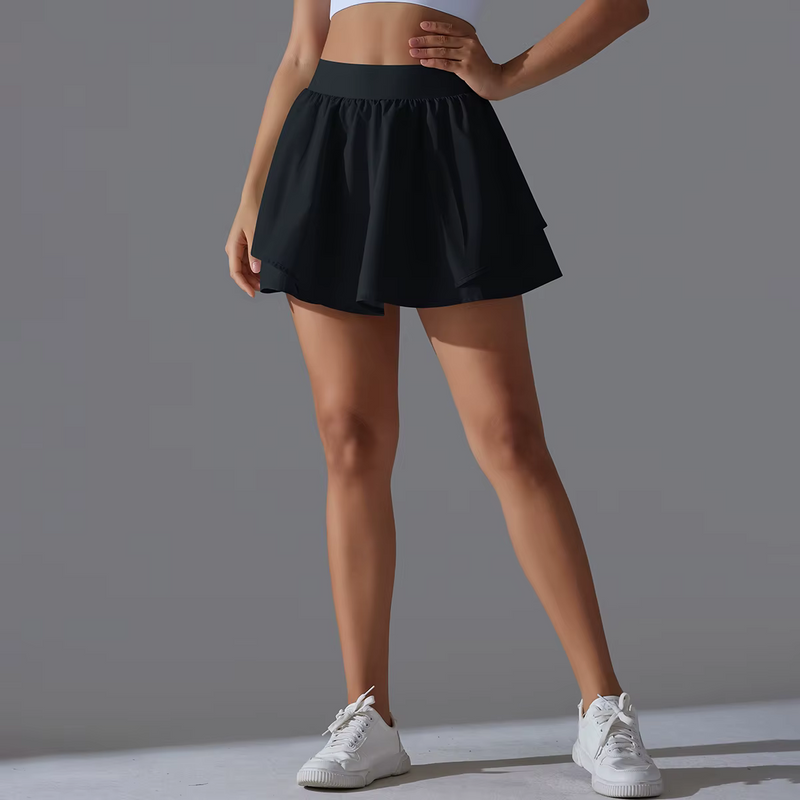 Black Power Active Skirt