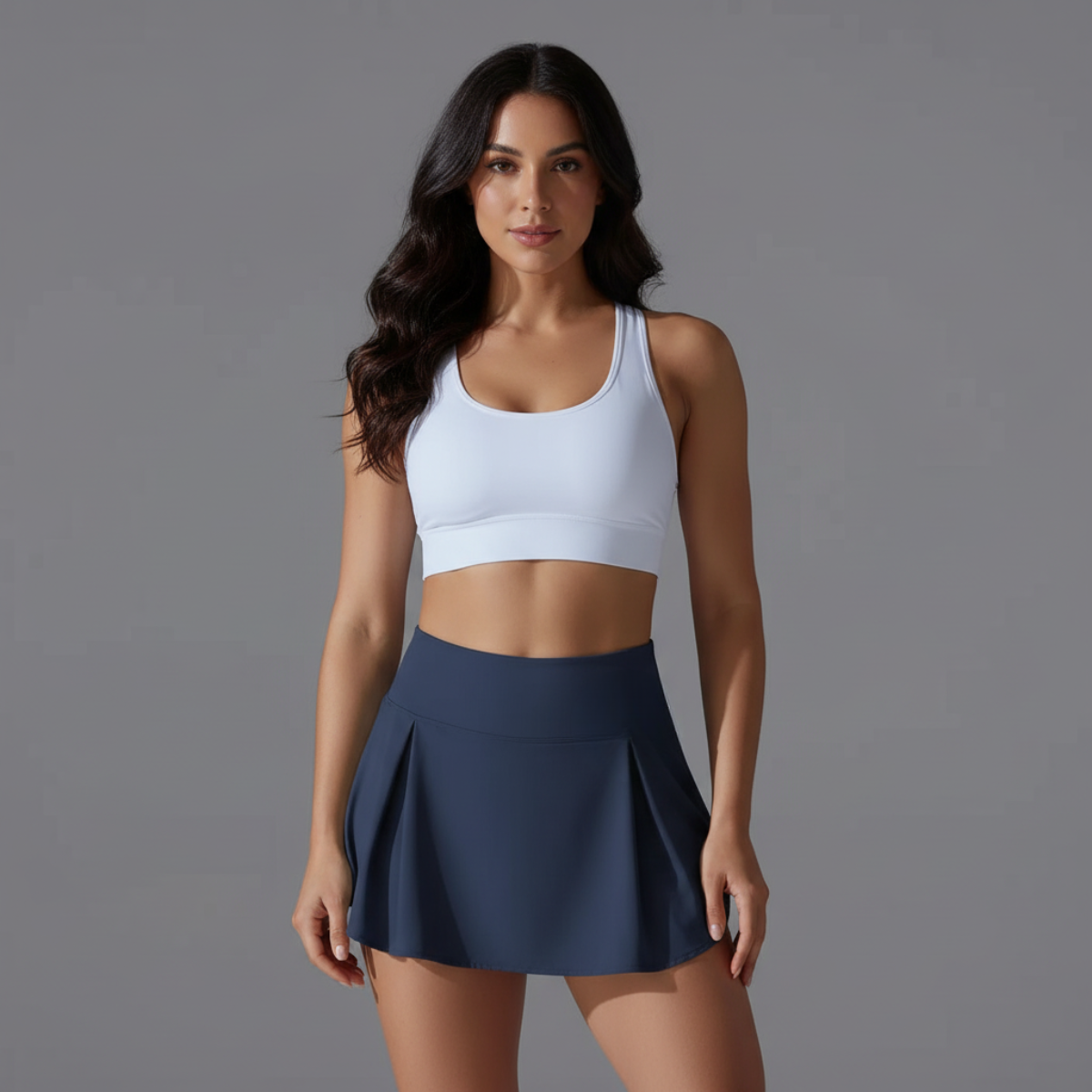 Navy Flare™ Shorts