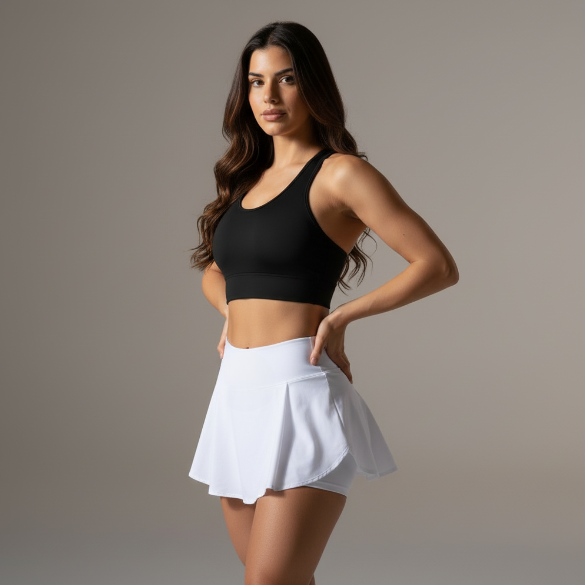 White Flare™ Shorts